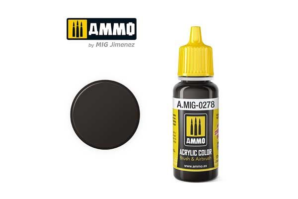 Акриловая краска - NATO Black (A.MIG-0278)