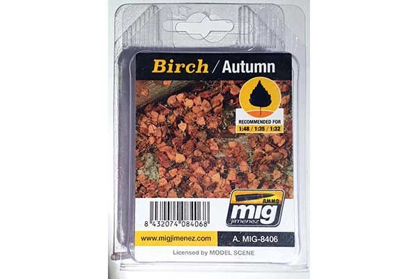 Березовые осенние листья (Ammo Mig 8406) 1/48, 1/35, 1/32