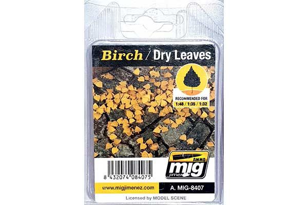 Березові сухе листя (Ammo Mig 8407) 1/48, 1/35, 1/32 Березові сухе листя (Ammo Mig 8407) 1/48, 1/35, 1/32