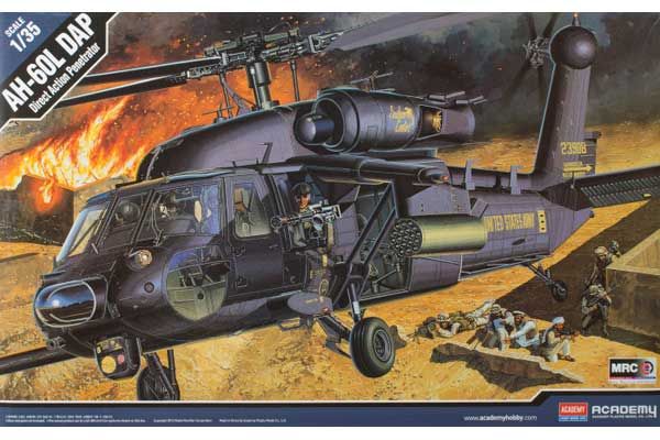 AH-60L DAP Black Hawk (Academy 12115) 1/35 AH-60L DAP Black Hawk (Academy 12115) 1/35
