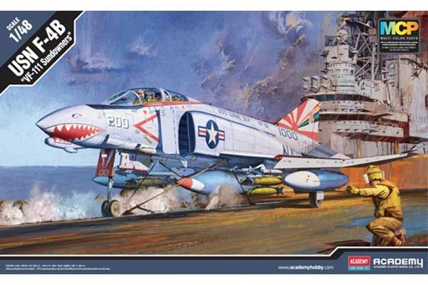 USN F-4B "VF-111 Sundowners" (Academy 12232) 1/48