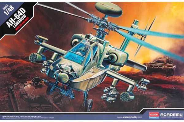 AH-64D LONGBOW (Academy 12268) 1/48