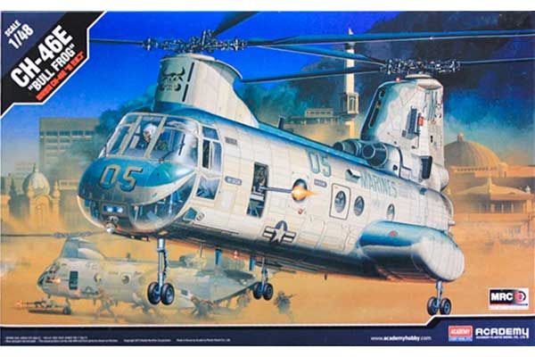 CH-46E "Bull Frog" (Academy 12283) 1/48 CH-46E "Bull Frog" (Academy 12283) 1/48