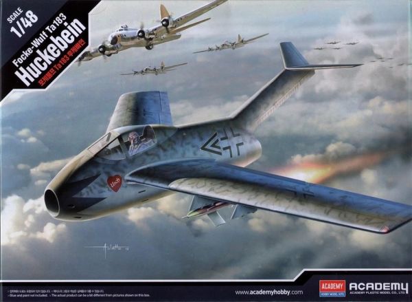 Focke-Wulf Ta-183 ​Huckebein (Academy 12327) 1/48