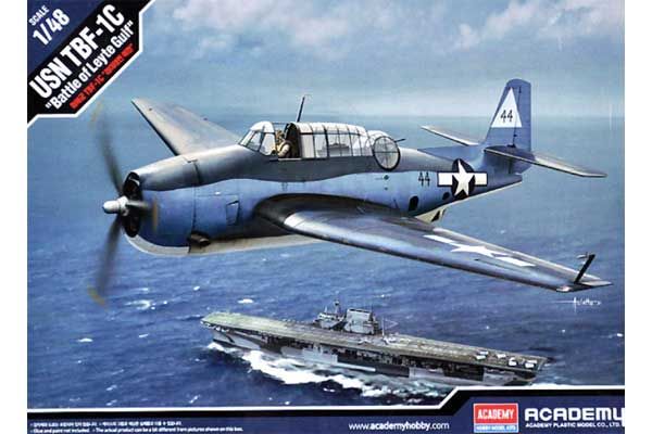 TBF-1C "Сражение в заливе Лейте" (Academy 12340) 1/48 TBF-1C "Сражение в заливе Лейте" (Academy 12340) 1/48