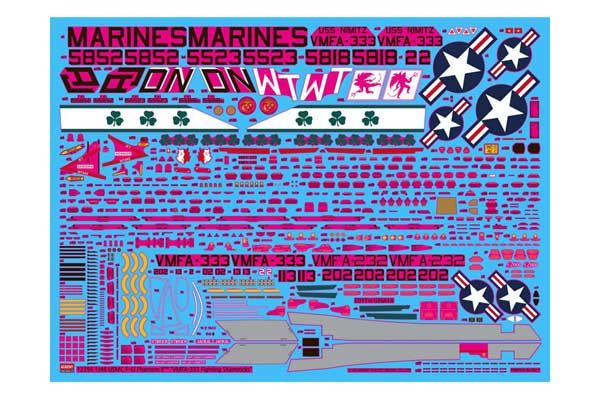 USMC F-4J Phantom II "VMFA-333 Fighting Shamrocks" (Academy 12356) 1/48