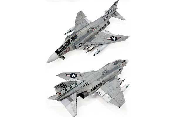 USMC F-4J Phantom II "VMFA-333 Fighting Shamrocks" (Academy 12356) 1/48