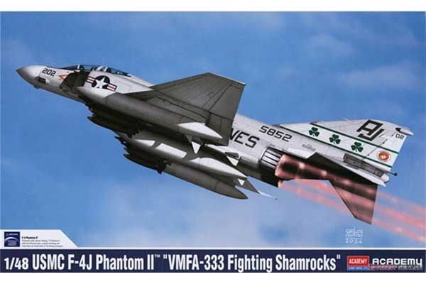 USMC F-4J Phantom II "VMFA-333 Fighting Shamrocks" (Academy 12356) 1/48