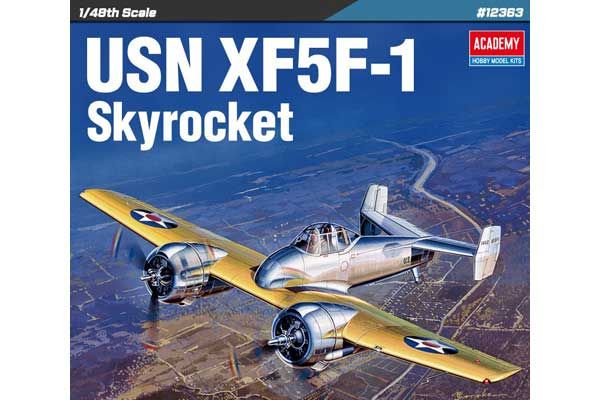 USN XF5F-1 Skyrocket (Academy 12363) 1/48 USN XF5F-1 Skyrocket (Academy 12363) 1/48