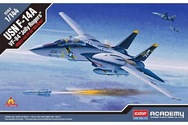 USN F-14A VF-84 "Jolly Rogers" (Academy 12626) 1/144 USN F-14A VF-84 "Jolly Rogers" (Academy 12626) 1/144