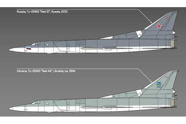 Ту-22М3 Backfire C (Academy 12636) 1/144