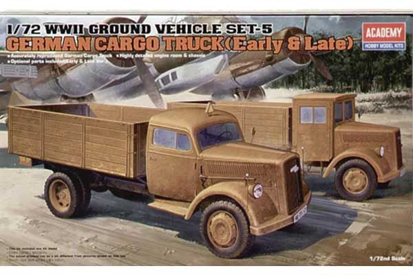 Німецькі вантажівки (Academy 13404) 1/72 Німецькі вантажівки (Academy 13404) 1/72