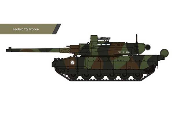 French Army Char Leclerc (Academy 13427) 1/72