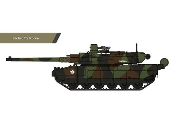 French Army Char Leclerc (Academy 13427) 1/72