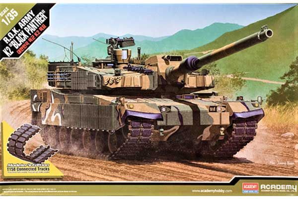 K2 Black Panther армии Южной Кореи (Academy 13511) 1/35 K2 Black Panther армии Южной Кореи (Academy 13511) 1/35