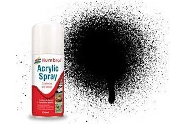 Чорний сатин Humbrol (AD6085) Чорний сатин Humbrol (AD6085)