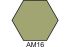 ЗЕЛЕНО-СІРА фарба акрилова матова (ХО-МА АМ16)