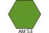 СРЕДНЕ-ЗЕЛЕНЫЙ - краска акриловая матовая (ХО-МА АМ53)