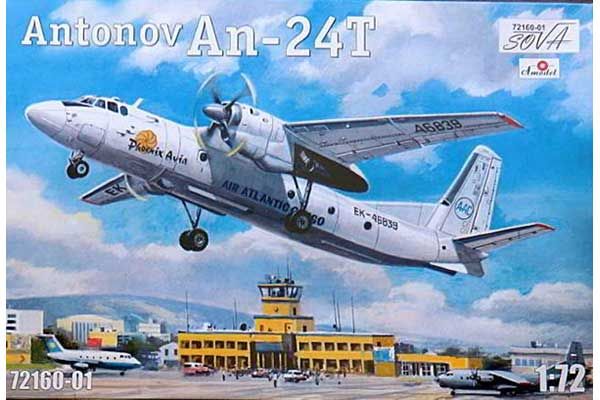 Антонов Ан-24T "Phoenix Avia" (AMODEL 72160-01) 1/72 Антонов Ан-24T "Phoenix Avia" (AMODEL 72160-01) 1/72