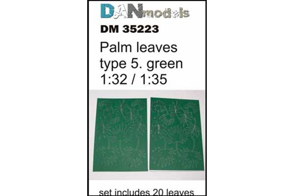 Пальмове листя: Зелене, набір №5 (DAN models 35223) Пальмове листя: Зелене, набір №5 (DAN models 35223)