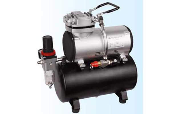 AS-186 Компресор для аерографа з ресивером, фільтром і редуктором FENGDA AS-186 Компресор для аерографа з ресивером, фільтром і редуктором FENGDA