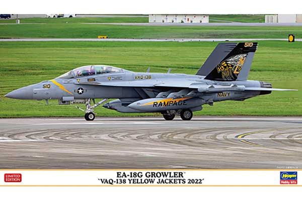 EA-18G Growler `VAQ-138 Yellow Jackets 2022´ (Hasegawa 02461) 1/72 EA-18G Growler `VAQ-138 Yellow Jackets 2022´ (Hasegawa 02461) 1/72