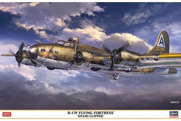 B-17F Flying Fortress “Miami Clipper” (Hasegawa 02462) 1/72 B-17F Flying Fortress “Miami Clipper” (Hasegawa 02462) 1/72