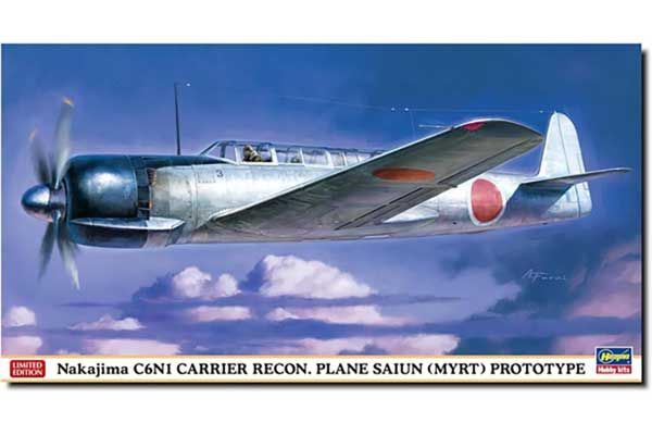 Nakajima C6N1 (Hasegawa 07528) 1/48 Nakajima C6N1 (Hasegawa 07528) 1/48