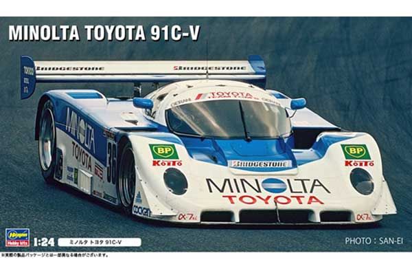 Minolta Toyota 91C-V (HC56 Hasegawa 21156) 1/24