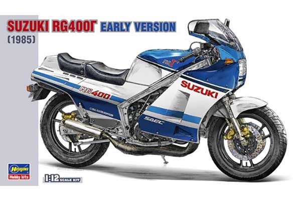 Suzuki RG400 Gamma Early Version 1985 (Hasegawa 21509 BK9) 1/12 Suzuki RG400 Gamma Early Version 1985 (Hasegawa 21509 BK9) 1/12