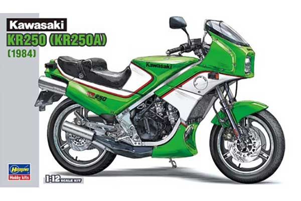 Kawasaki KR250 (KR250A) (Hasegawa 21512 BK12) 1/12 Kawasaki KR250 (KR250A) (Hasegawa 21512 BK12) 1/12