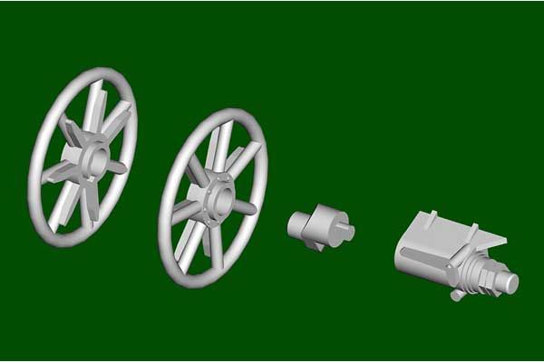 German Pz.Kpfw.III/IV auf Einheitsfahrgestell (Small Turret) (Hobby Boss 80151) 1/35
