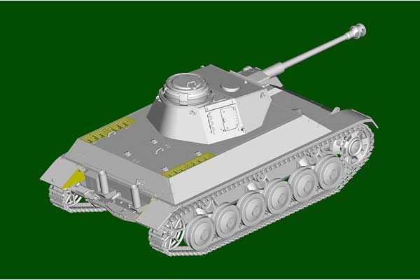 German Pz.Kpfw.III/IV auf Einheitsfahrgestell (Small Turret) (Hobby Boss 80151) 1/35