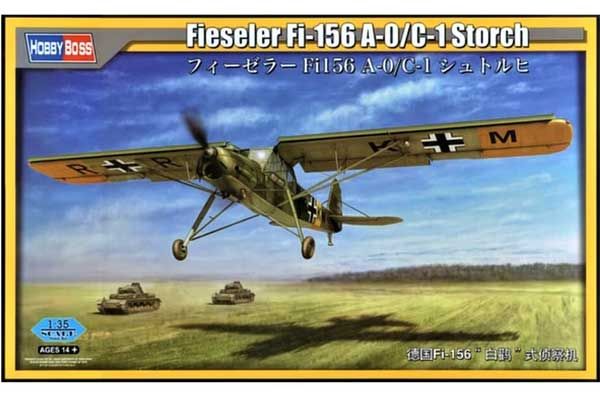 Fieseler Fi-156 A-0/C-1 Storch (Hobby Boss 80180) 1/35 Fieseler Fi-156 A-0/C-1 Storch (Hobby Boss 80180) 1/35