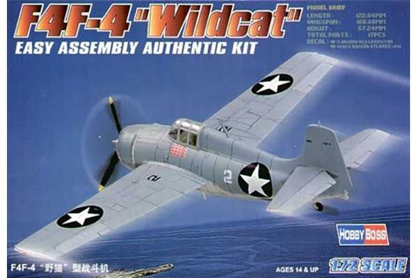 F4F-4 “Wildcat” (Hobby Boss 80220) 1/72 F4F-4 “Wildcat” (Hobby Boss 80220) 1/72