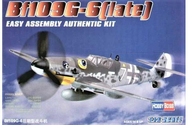 Bf109 G-6 (поздний) (Hobby Boss 80226) 1/72 Bf109 G-6 (поздний) (Hobby Boss 80226) 1/72