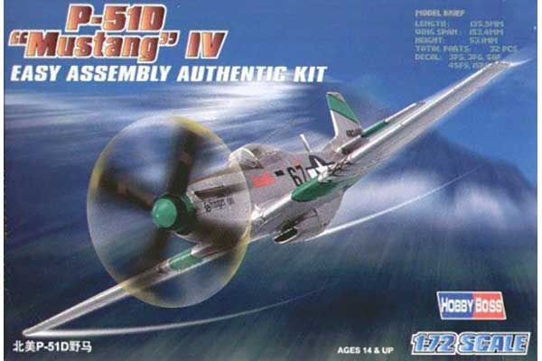 P-51D “mustang IV” (Hobby Boss 80230) 1/72 P-51D “mustang IV” (Hobby Boss 80230) 1/72