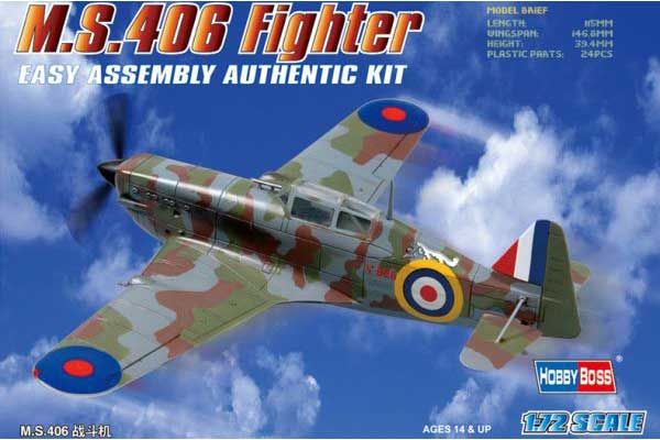MS.406 (Hobby Boss 80235) 1/72 MS.406 (Hobby Boss 80235) 1/72