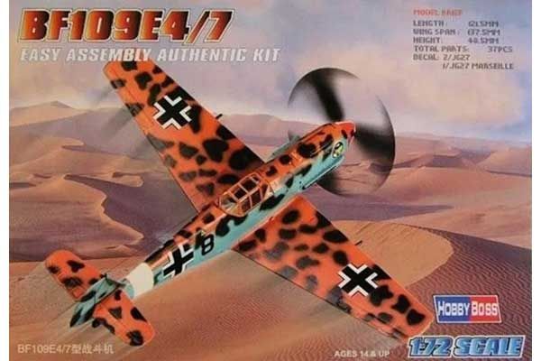 Bf109E-4/7 (Hobby Boss 80254) 1/72 Bf109E-4/7 (Hobby Boss 80254) 1/72