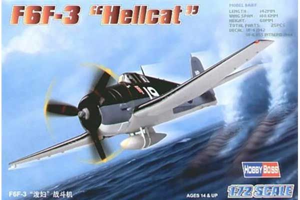 F6F-3 Hellcat (Hobby Boss 80256) 1/72 F6F-3 Hellcat (Hobby Boss 80256) 1/72