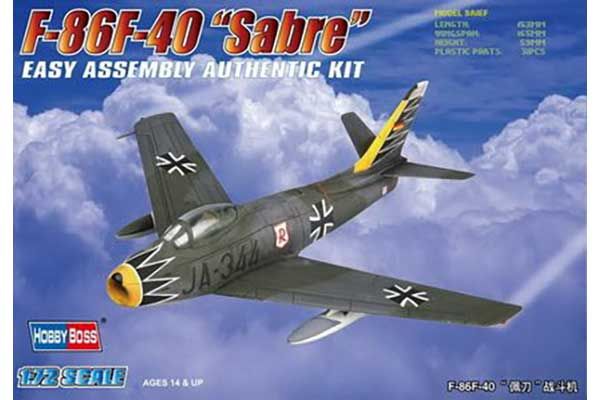 F-86F-40 Sabre (Hobby Boss 80259) 1/72 F-86F-40 Sabre (Hobby Boss 80259) 1/72