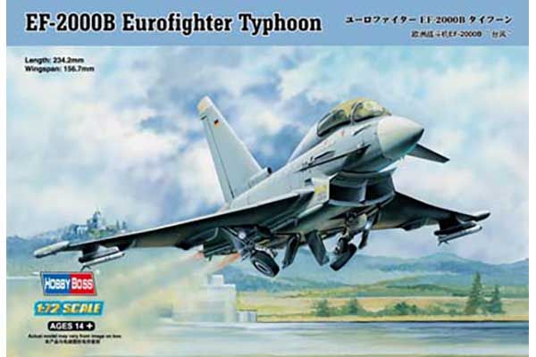 EF-2000B Eurofighter Typhoon (Hobby Boss 80265) 1/72 EF-2000B Eurofighter Typhoon (Hobby Boss 80265) 1/72
