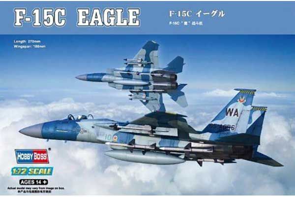 F-15C Eagle Fighter (Hobby Boss 80270) 1/72 F-15C Eagle Fighter (Hobby Boss 80270) 1/72