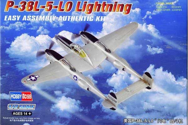 P-38L-5-L0 Lightning (Hobby Boss 80284) 1/72 P-38L-5-L0 Lightning (Hobby Boss 80284) 1/72