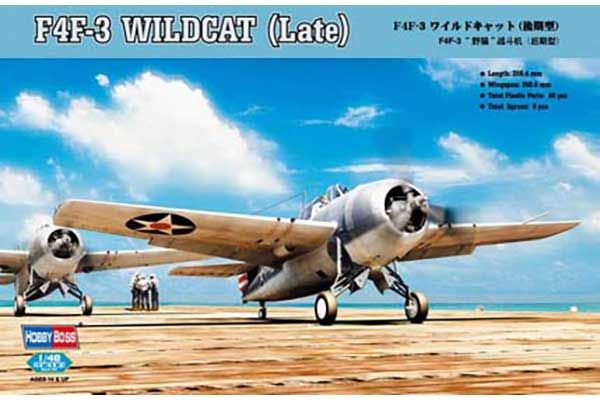 F4F-3 Wildcat Поздняя Версия (Hobby Boss 80327) 1/48 F4F-3 Wildcat Поздняя Версия (Hobby Boss 80327) 1/48