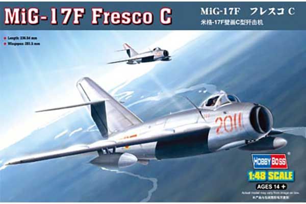 МиГ-17Ф Fresco C (Hobby Boss 80334) 1/48 МиГ-17Ф Fresco C (Hobby Boss 80334) 1/48