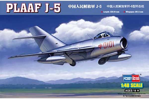 PLAAF J-5 (Hobby Boss 80335) 1/48 PLAAF J-5 (Hobby Boss 80335) 1/48
