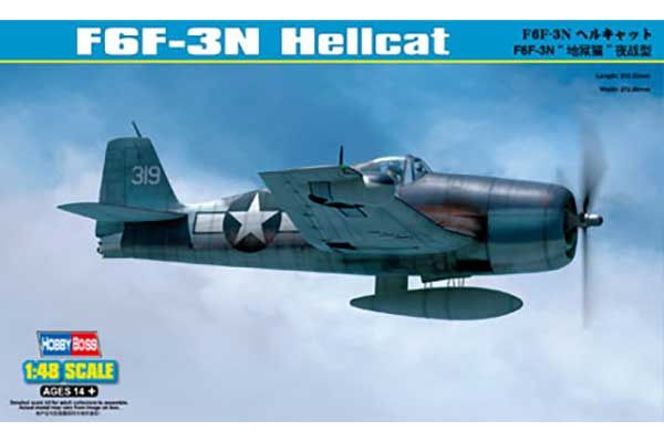 F6F-3N Hellcat (Hobby Boss 80340) 1/48 F6F-3N Hellcat (Hobby Boss 80340) 1/48