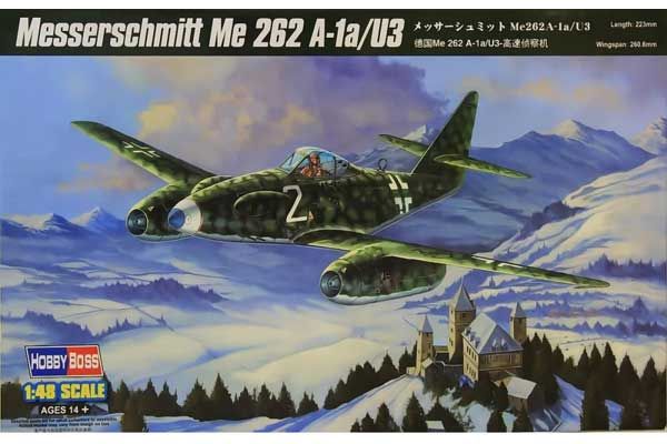 Messerschmitt Me 262 A-1a/U3 (Hobby Boss 80371) 1/48 Messerschmitt Me 262 A-1a/U3 (Hobby Boss 80371) 1/48