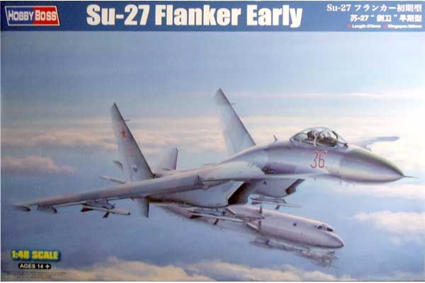 Су-27 Flanker Ранний (Hobby Boss 81712) 1/48 Су-27 Flanker Ранний (Hobby Boss 81712) 1/48